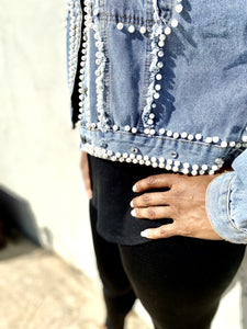 Touch of Pearl Denim Jacket