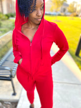 Load image into Gallery viewer, Red Jogger Set
